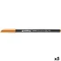 Felt-tip pens Edding 1200 Light orange (5 Units) by Edding, Fineliners - Ref: S8428623, Price: 4,91 €, Discount: %