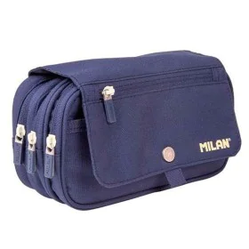 Trousse d'écolier Milan Serie1918 Bleu 13 x 24 x 10 cm de Milan, Trousses - Réf : S8428904, Prix : 16,44 €, Remise : %