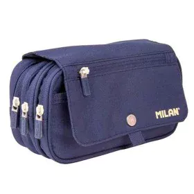 Bolsa Escolar Milan Serie1918 Azul 13 x 24 x 10 cm de Milan, Estojos - Ref: S8428904, Preço: 16,44 €, Desconto: %