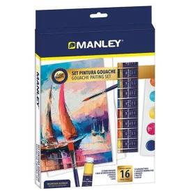 Set di pittura a guazzo Manley 16 Pezzi Multicolore di Manley, Colori - Rif: S8429263, Prezzo: 18,21 €, Sconto: %