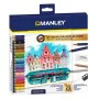 Kit de Dessin Manley 23 Pièces Multicouleur de Manley, Matériel de dessin - Réf : S8429264, Prix : 17,11 €, Remise : %