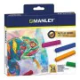 Cakes Manley Multicolour 24 Pieces by Manley, Drawing materials - Ref: S8429265, Price: 14,25 €, Discount: %