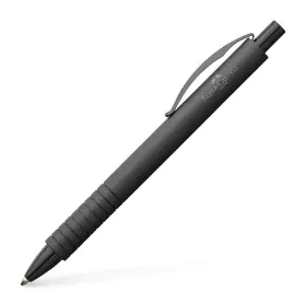 Bolígrafo Faber-Castell Essentio B Negro mate de Faber-Castell, Bolígrafos de bola retráctiles - Ref: S8429276, Precio: 34,04...