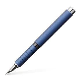 Stylo Calligraphique Faber-Castell Essentio F Bleu de Faber-Castell, Stylo-plumes - Réf : S8429277, Prix : 43,78 €, Remise : %