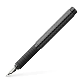 Pluma de Caligrafía Faber-Castell Essentio F Carbono Negro de Faber-Castell, Plumas estilográficas - Ref: S8429281, Precio: 4...