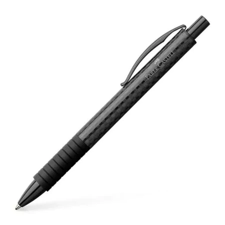 Bolígrafo Faber-Castell Essentio B Carbono Negro de Faber-Castell, Bolígrafos de bola retráctiles - Ref: S8429282, Precio: 34...