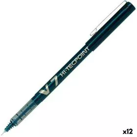 Esferográfica de tinta líquida Pilot V-7 Hi-Tecpoint Preto 0,5 mm (12 Unidades) de Pilot, Canetas de tinta líquida - Ref: S84...