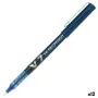 Penna a inchiostro liquido Pilot V-7 Hi-Tecpoint Azzurro 0,5 mm (12 Unità) di Pilot, Penne roller a inchiostro liquido - Rif:...