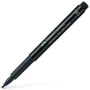 Felt-tip pens Faber-Castell Pitt Artist Pen SC 199 Calligraphy Black (10 Units) by Faber-Castell, Fineliners - Ref: S8429428,...