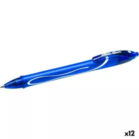 Gel-Stift Bic Gel-ocity Quick Dry Blau 0,3 mm (12 Stück) von Bic, Gelschreiber - Ref: S8429434, Preis: 18,85 €, Rabatt: %