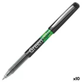 Liquid ink pen Pilot Green-Ball Black 0,35 mm (10 Units) by Pilot, Liquid Ink Rollerball Pens - Ref: S8429581, Price: 21,18 €...