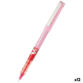 Liquid ink pen Pilot V-5 Hi-Tecpoint Pink 0,3 mm (12 Units) by Pilot, Liquid Ink Rollerball Pens - Ref: S8429584, Price: 23,5...