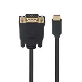 USB-C to VGA Adapter Ewent EC1052 Black 1,8 m by Ewent, USB to VGA Adapters - Ref: M0313724, Price: 16,82 €, Discount: %