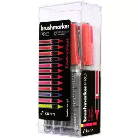 Marker-Set Karin Brushmarker Pro - Flowers Colours 12 Stücke von Karin, Fineliner - Ref: S8429816, Preis: 19,14 €, Rabatt: %