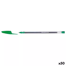 Pen Molin BC188 Crystal 1 mm Green (50 Units) by Molin, Stick Ballpoint Pens - Ref: S8430012, Price: 5,81 €, Discount: %