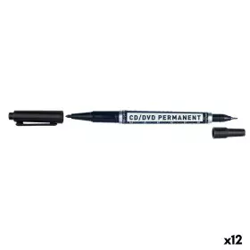 Permanent marker Molin Black Double-ended 12 Units by Molin, Permanent Markers & Marker Pens - Ref: S8430017, Price: 7,22 €, ...