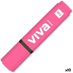 Textmarker Molin Viva Pink (10 Stück) von Molin, Textmarker - Ref: S8430024, Preis: 6,38 €, Rabatt: %