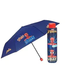 Parapluie pliable Spider-Man Perletti Bleu Ø 91 cm Enfant de Spider-Man, Parapluies pliants - Réf : S8430258, Prix : 10,08 €,...