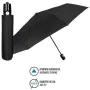 Foldable Umbrella Perletti Black 96 cm Automatic by Perletti, Folding Umbrellas - Ref: S8430260, Price: 8,80 €, Discount: %