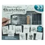 Set da Disegno Royal & Langnickel SKETCHING MADE EASY 33 Pezzi di Royal & Langnickel, Set per disegno artistico - Rif: S84302...