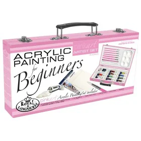 Conjunto de pintura Royal & Langnickel Acrylic Painting Beginners Multicolor de Royal & Langnickel, Tintas - Ref: S8430296, P...