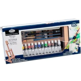 Set de peinture acrylique Royal & Langnickel 20 Pièces Multicouleur de Royal & Langnickel, Peintures - Réf : S8430479, Prix :...