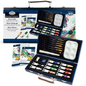 Acrylic Paint Set Royal & Langnickel 25 Pieces Multicolour by Royal & Langnickel, Paints - Ref: S8430484, Price: 31,47 €, Dis...