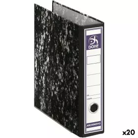 classeur à levier DOHE 28,2 x 31,8 x 7,5 cm Noir (20 Unités) de DOHE, Classeurs - Réf : S8430569, Prix : 40,03 €, Remise : %