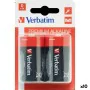 Pilas Alcalinas Verbatim LR20 1,5 V (10 Unidades) de Verbatim, Pilas - Ref: S8430718, Precio: 26,32 €, Descuento: %