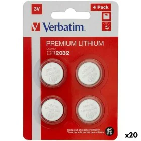 Pilas Verbatim CR2032 4 Piezas 20 Unidades 3V de Verbatim, Pilas - Ref: S8430958, Precio: 24,13 €, Descuento: %