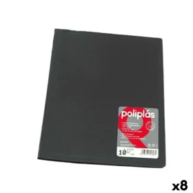 Classeur Grafoplas Noir A4 (8 Unités) de Grafoplas, Dossiers - Réf : S8430974, Prix : 22,12 €, Remise : %