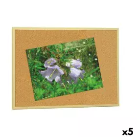 Cork board Faibo Wood Brown 60 x 90 cm (5 Units) by Faibo, Message Boards & Signs - Ref: S8431032, Price: 51,74 €, Discount: %