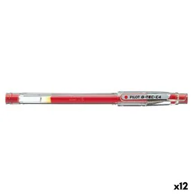 Esferográfica de gel Pilot G-TEC C4 Vermelho 0,2 mm (12 Unidades) de Pilot, Canetas com tinta de gel - Ref: S8431043, Preço: ...