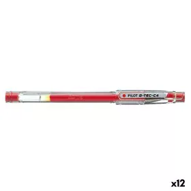 Bolígrafo de gel Pilot G-TEC C4 Rojo 0,2 mm (12 Unidades) de Pilot, Bolígrafos de tinta gel - Ref: S8431043, Precio: 26,34 €,...