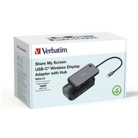 Adattatore USB-C Verbatim Share my Screen Full HD di Verbatim, Client Streaming - Rif: S8431142, Prezzo: 94,67 €, Sconto: %