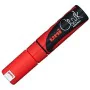 marqueur craie liquide Uni-Ball PWE-8K Rouge (6 Pièces) (6 Unités) de Uni-Ball, Marqueurs pour tableaux blancs - Réf : S84311...