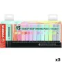 Set de Marcadores Fluorescentes Stabilo Boss Multicolor (5 Unidades) de Stabilo, Subrayadores - Ref: S8431203, Precio: 71,16 ...