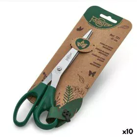 Scissors Faibo Green Stainless steel 21 cm (10 Units) by Faibo, Self-Opening Scissors - Ref: S8431236, Price: 15,45 €, Discou...