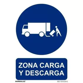 Cartel Archivo 2000 "ZONA CARGA Y DESCARGA" Polipropileno 32 x 30 cm de Archivo 2000, Señales de seguridad - Ref: S8431329, P...