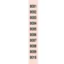 Raffle Number Strips R-980/1 (10 Units) by BigBuy Fun, Money & Rent Receipts - Ref: S8431832, Price: 41,41 €, Discount: %