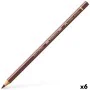 Matita Faber-Castell Polychromos 176 Van-Dyck Marrone (6 Unità) di Faber-Castell, Materiali da disegno - Rif: S8432039, Prezz...