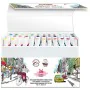 Set of Felt Tip Pens Alpino Sketch - Color Experience Multicolour Double-ended 36 Pieces by Alpino, Fineliners - Ref: S843205...