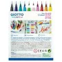 Ensemble de Marqueurs Giotto Turbo Soft Brush Multicouleur Coffret Pinceau 10 Pièces de Giotto, Stylos feutre - Réf : S843278...