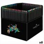 Crayons de couleur Faber-Castell Black Edition Multicouleur (6 Unités) de Faber-Castell, Matériel de dessin - Réf : S8433828,...