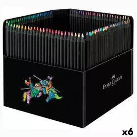 Lápis de cores Faber-Castell Black Edition Multicolor (6 Unidades) de Faber-Castell, Materiais de desenho - Ref: S8433828, Pr...