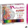 Ensemble de Marqueurs Alpino Dual Artist Multicouleur (8 Unités) de Alpino, Stylos feutre - Réf : S8433859, Prix : 118,98 €, ...