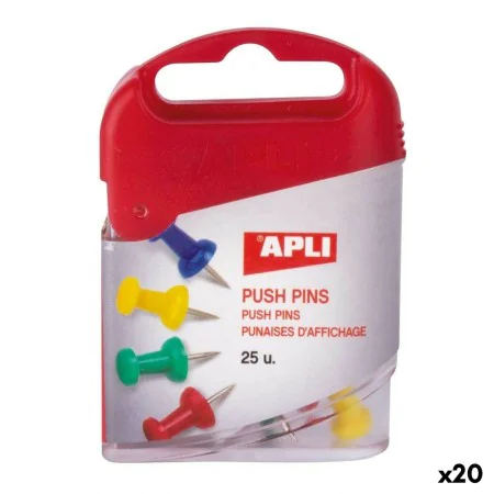 Puntine Apli Multicolore nichel (20 Unità) di Apli, Puntine e ganci - Rif: S8433881, Prezzo: 18,43 €, Sconto: %