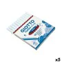 Conjunto de Canetas de Feltro Giotto Turbo Maxi Vermelho (5 Unidades) de Giotto, Marcadores de ponta fina - Ref: S8433932, Pr...