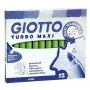 Marker-Set Giotto Turbo Maxi Hellgrün (5 Stück) von Giotto, Fineliner - Ref: S8433933, Preis: 21,70 €, Rabatt: %