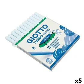 Set de Rotuladores Giotto Turbo Maxi Verde (5 Unidades) de Giotto, Rotuladores de punta fina - Ref: S8433934, Precio: 21,70 €...